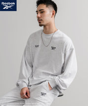 Reebok リーボック セットアップ オーバーサイズロゴ刺繍裏毛スウェット上下セット/トレーナー&イージージョガーパンツ 14867