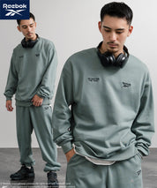 Reebok リーボック セットアップ オーバーサイズロゴ刺繍裏毛スウェット上下セット/トレーナー&イージージョガーパンツ 14867