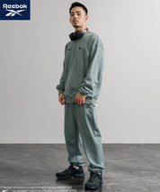 Reebok リーボック セットアップ オーバーサイズロゴ刺繍裏毛スウェット上下セット/トレーナー&イージージョガーパンツ 14867