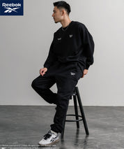 Reebok リーボック セットアップ オーバーサイズロゴ刺繍裏毛スウェット上下セット/トレーナー&イージージョガーパンツ 14867