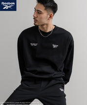 Reebok リーボック セットアップ オーバーサイズロゴ刺繍裏毛スウェット上下セット/トレーナー&イージージョガーパンツ 14867
