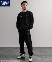 Reebok リーボック セットアップ オーバーサイズロゴ刺繍裏毛スウェット上下セット/トレーナー&イージージョガーパンツ 14867