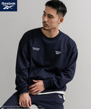 Reebok リーボック セットアップ オーバーサイズロゴ刺繍裏毛スウェット上下セット/トレーナー&イージージョガーパンツ 14867
