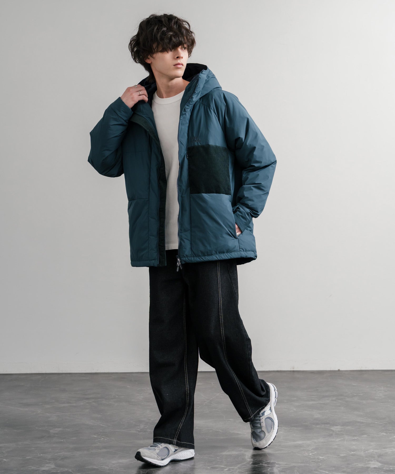 KRIFF MAYER クリフメイヤー CLEANNESS クリーネスワンポイントロゴ刺繍中綿ジャケット 2515100 14880