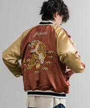 KRIFF MAYER クリフメイヤー スーベニア刺繍ひっくりスカジャン/リバーシブルダブルジップ短丈ブルゾン 2515102 14883