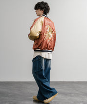 KRIFF MAYER クリフメイヤー スーベニア刺繍ひっくりスカジャン/リバーシブルダブルジップ短丈ブルゾン 2515102 14883