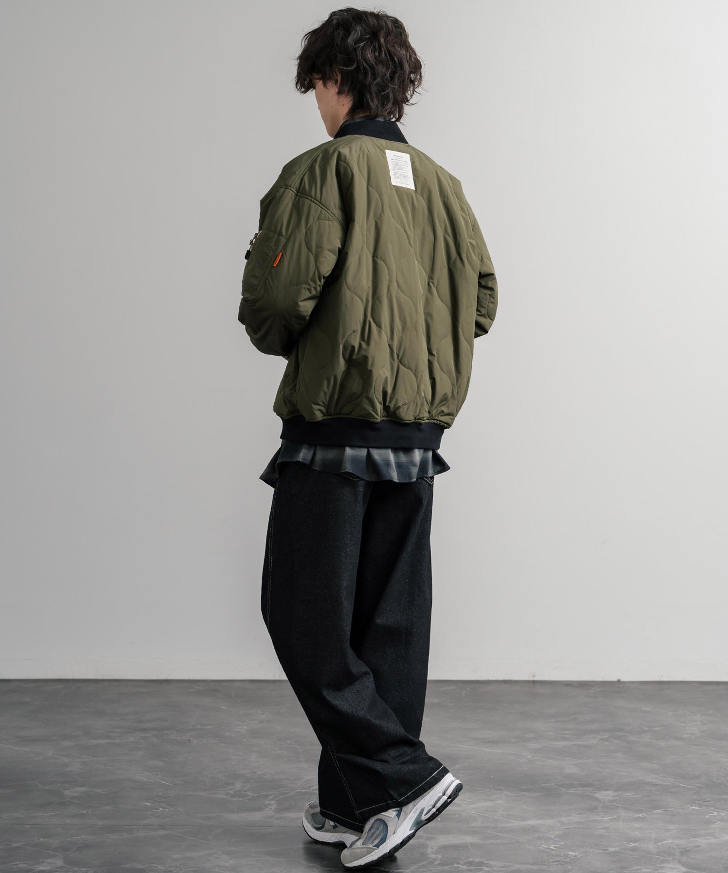 KRIFF MAYER クリフメイヤー スーベニア刺繍ひっくりスカジャン/リバーシブルダブルジップ短丈ブルゾン 2515102 14883