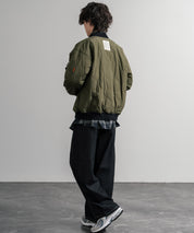 KRIFF MAYER クリフメイヤー スーベニア刺繍ひっくりスカジャン/リバーシブルダブルジップ短丈ブルゾン 2515102 14883