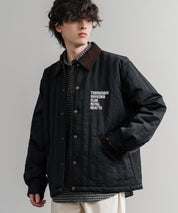 KRIFF MAYER クリフメイヤー スーベニア刺繍キルトコーチジャケット/ナイロンキルティングブルゾン 2515104 14884