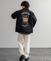 KRIFF MAYER クリフメイヤー スーベニア刺繍キルトコーチジャケット/ナイロンキルティングブルゾン 2515104 14884