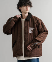 KRIFF MAYER クリフメイヤー スーベニア刺繍キルトコーチジャケット/ナイロンキルティングブルゾン 2515104 14884