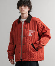 KRIFF MAYER クリフメイヤー スーベニア刺繍キルトコーチジャケット/ナイロンキルティングブルゾン 2515104 14884