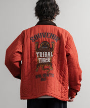 KRIFF MAYER クリフメイヤー スーベニア刺繍キルトコーチジャケット/ナイロンキルティングブルゾン 2515104 14884