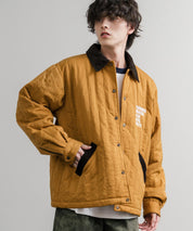 KRIFF MAYER クリフメイヤー スーベニア刺繍キルトコーチジャケット/ナイロンキルティングブルゾン 2515104 14884