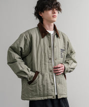 KRIFF MAYER クリフメイヤー スーベニア刺繍キルトコーチジャケット/ナイロンキルティングブルゾン 2515104 14884