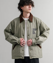 KRIFF MAYER クリフメイヤー スーベニア刺繍キルトコーチジャケット/ナイロンキルティングブルゾン 2515104 14884