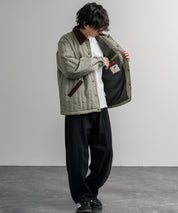 KRIFF MAYER クリフメイヤー スーベニア刺繍キルトコーチジャケット/ナイロンキルティングブルゾン 2515104 14884