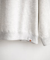 Dickies 裏起毛バックプリント刺繍クルーネック長袖スウェットトレーナー 14886