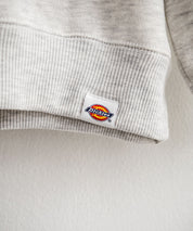 Dickies 裏起毛バックプリント刺繍クルーネック長袖スウェットトレーナー 14886