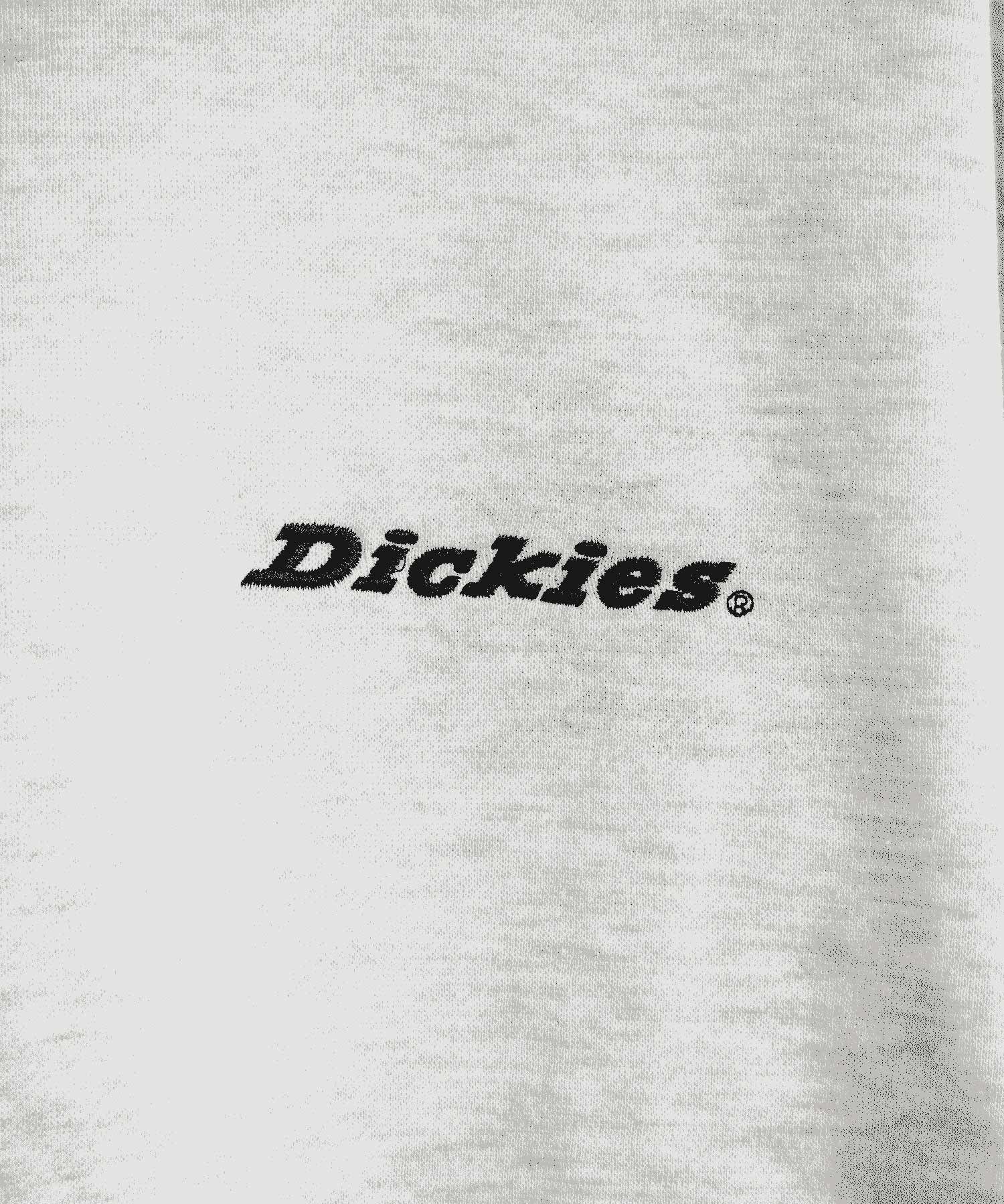 Dickies 裏起毛バックプリント刺繍クルーネック長袖スウェットトレーナー 14886