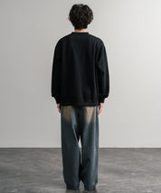 Dickies 裏起毛ワンポイントロゴワッペンクルーネック長袖スウェットトレーナー 14887