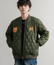 YOIDORE 酔いどれ スーベニア刺繍キルティング2wayリバーシブルジャケット 14890