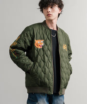 YOIDORE 酔いどれ スーベニア刺繍キルティング2wayリバーシブルジャケット 14890