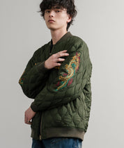 YOIDORE 酔いどれ スーベニア刺繍キルティング2wayリバーシブルジャケット 14890