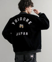 YOIDORE 酔いどれ スーベニア刺繍キルティング2wayリバーシブルジャケット 14890