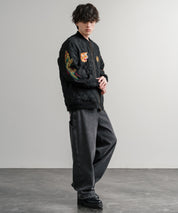 YOIDORE 酔いどれ スーベニア刺繍キルティング2wayリバーシブルジャケット 14890