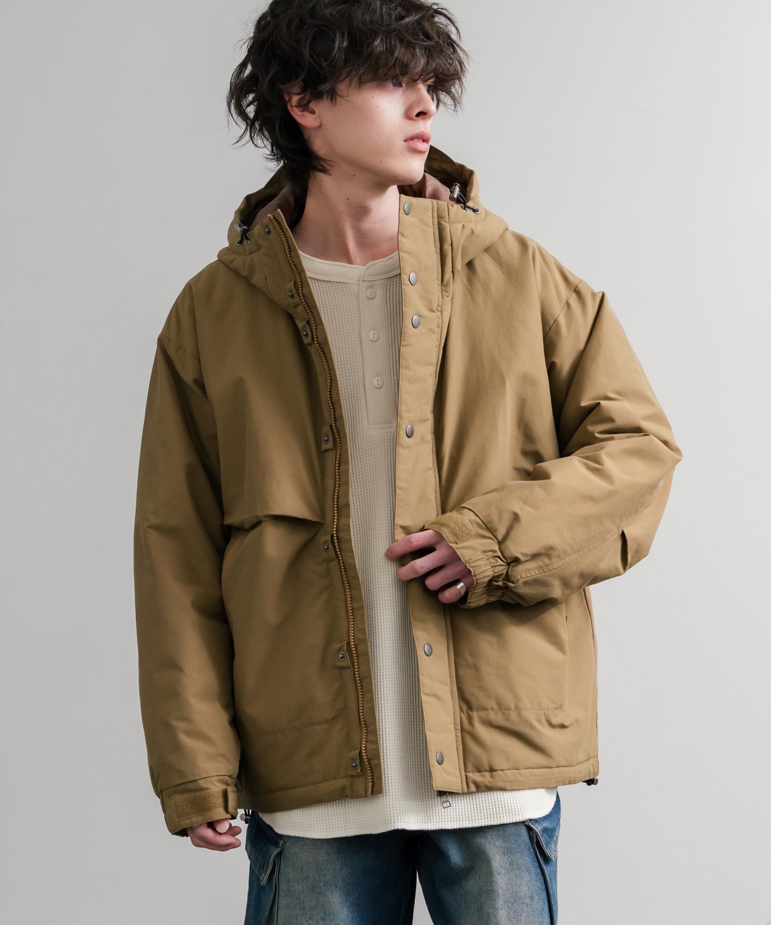 ナイロンフードジャケット AUD7348 14895