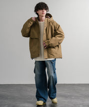 Audience オーディエンス 60/40クロス Sorona Dupont 中綿ロガーマウンテンパーカー/ナイロンフードジャケット AUD7348 14895