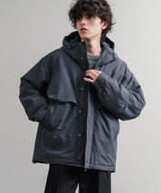 Audience オーディエンス 60/40クロス Sorona Dupont 中綿ロガーマウンテンパーカー/ナイロンフードジャケット AUD7348 14895