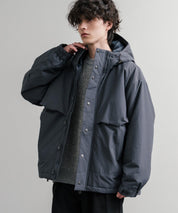 Audience オーディエンス 60/40クロス Sorona Dupont 中綿ロガーマウンテンパーカー/ナイロンフードジャケット AUD7348 14895