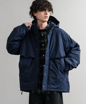 Audience オーディエンス 60/40クロス Sorona Dupont 中綿ロガーマウンテンパーカー/ナイロンフードジャケット AUD7348 14895