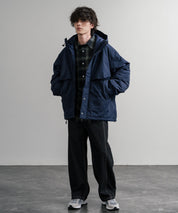 Audience オーディエンス 60/40クロス Sorona Dupont 中綿ロガーマウンテンパーカー/ナイロンフードジャケット AUD7348 14895