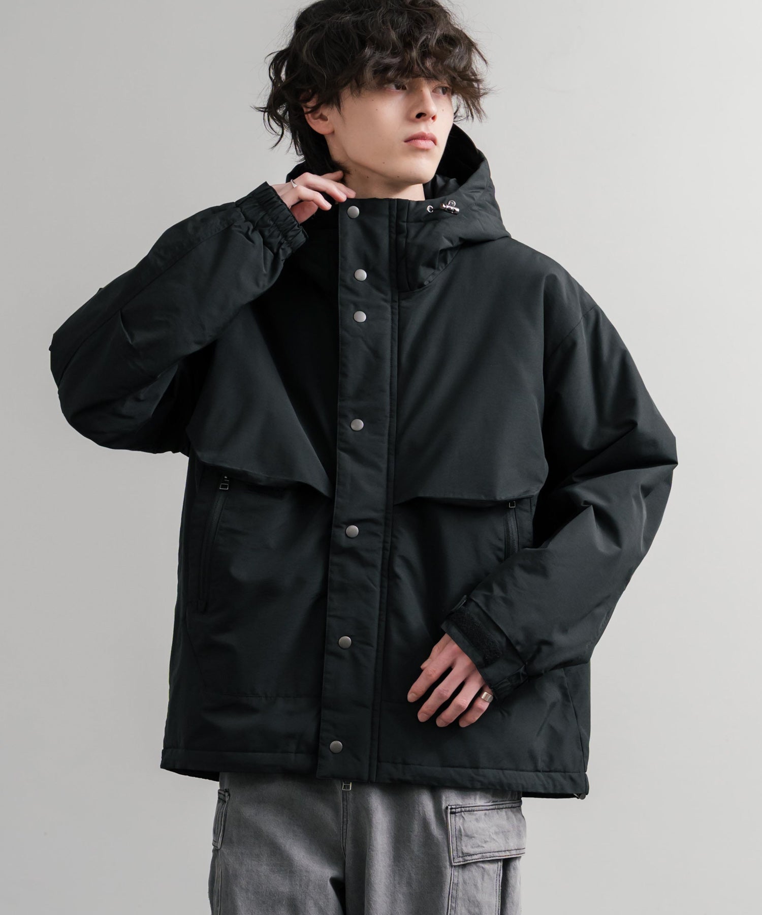 ナイロンフードジャケット AUD7348 14895