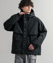 Audience オーディエンス 60/40クロス Sorona Dupont 中綿ロガーマウンテンパーカー/ナイロンフードジャケット AUD7348 14895