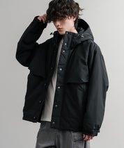 Audience オーディエンス 60/40クロス Sorona Dupont 中綿ロガーマウンテンパーカー/ナイロンフードジャケット AUD7348 14895