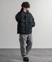 Audience オーディエンス 60/40クロス Sorona Dupont 中綿ロガーマウンテンパーカー/ナイロンフードジャケット AUD7348 14895