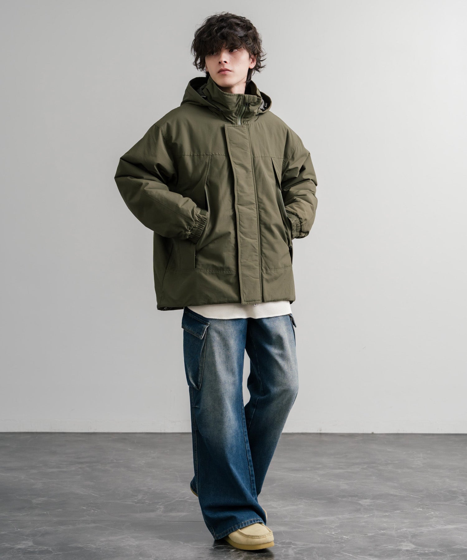 Audience オーディエンス 60/40クロス SoronaDupont 中綿 PCULEVEL7 TYPE1 モンスタージャケット/ナイロンマウンテンパーカー AUD7349 14896