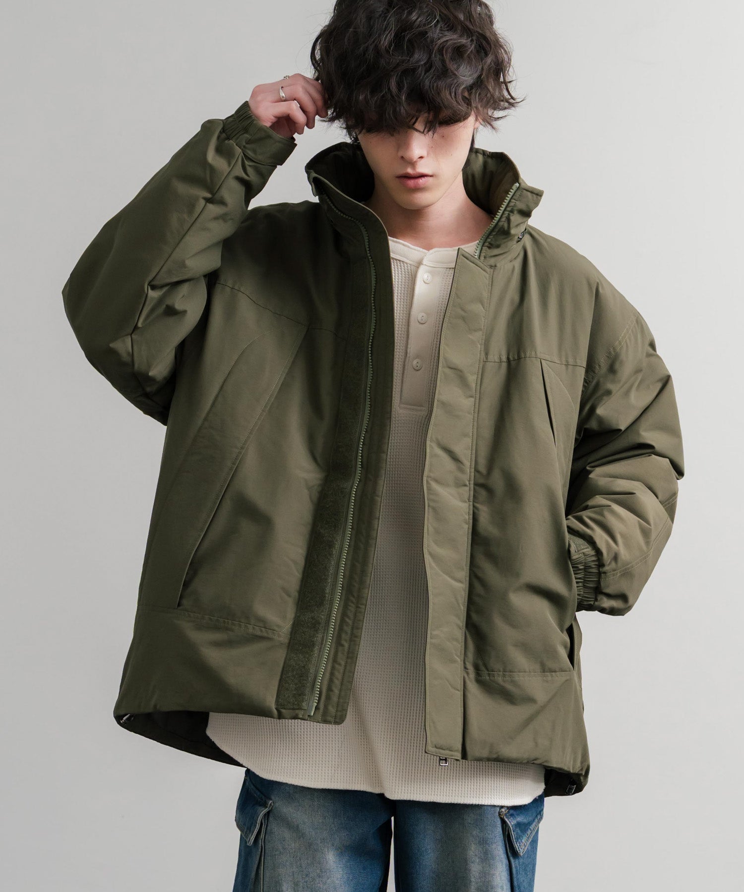 Audience オーディエンス 60/40クロス SoronaDupont 中綿 PCULEVEL7 TYPE1 モンスタージャケット/ナイロンマウンテンパーカー AUD7349 14896