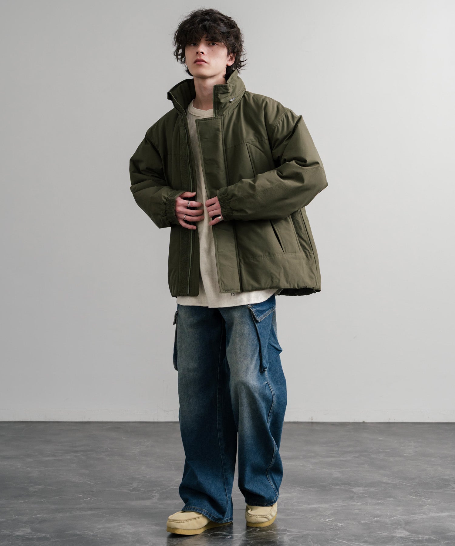 Audience オーディエンス 60/40クロス SoronaDupont 中綿 PCULEVEL7 TYPE1 モンスタージャケット/ナイロンマウンテンパーカー AUD7349 14896