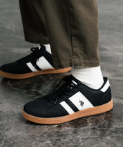U.S.POLO ASSN. ユーエスポロアッスン ワンポイントロゴ厚底クラシックローカットスニーカー 14932