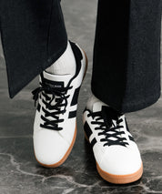 U.S.POLO ASSN. ユーエスポロアッスン ワンポイントロゴ厚底クラシックローカットスニーカー 14932
