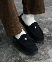 U.S.POLO ASSN. ユーエスポロアッスン ボアライニングスライド スリッポン/ワンポイントロゴモカシンシューズ 14933