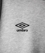 UMBRO 別注コラボオーバーサイズ裏起毛ロゴ刺繍ドロストスウェット 14941