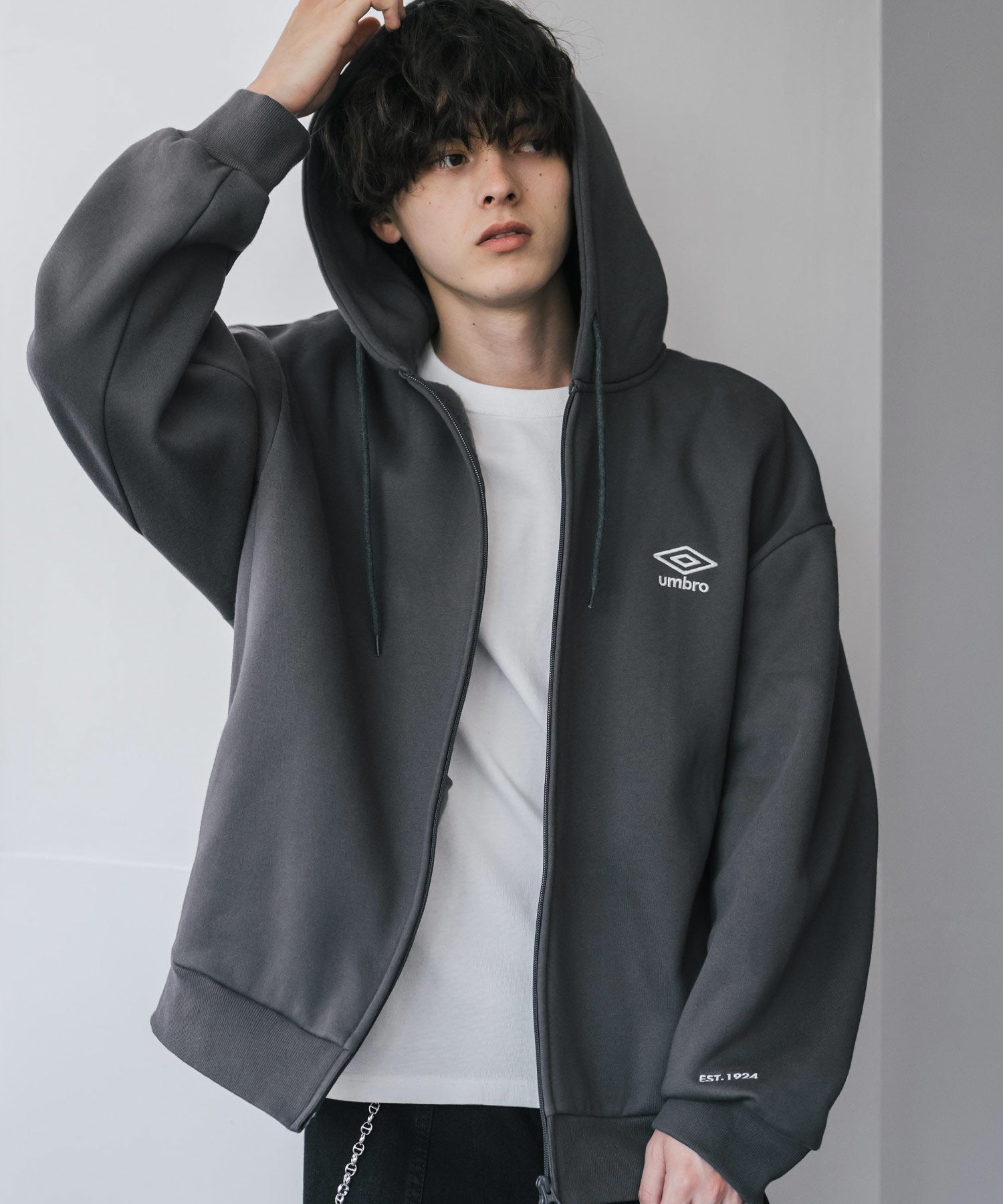 UMBRO ショップ ダービーカウンティ プルオーバーパーカー UMBRO