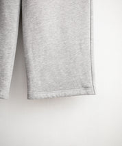 UMBRO 別注コラボ裏起毛ワンポイントロゴ刺繍イージーワイドストレートスウェットパンツ 14944