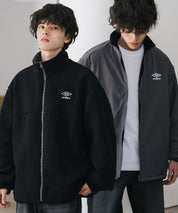 UMBRO アンブロ 別注コラボ 2wayリバーシブルワンポイントロゴ刺繍トラックボアジャケット 14947